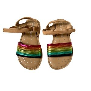 Cat & Jack Rainbow Sandals